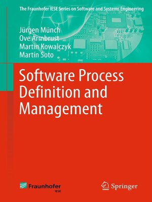 cover image of Software Process Definition and Management